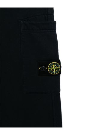 pantalone in cotone blu STONE ISLAND KIDS | K2S166200001S0A20V0020